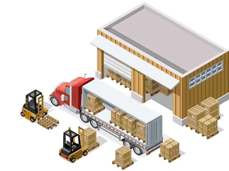 Warehouse Vector